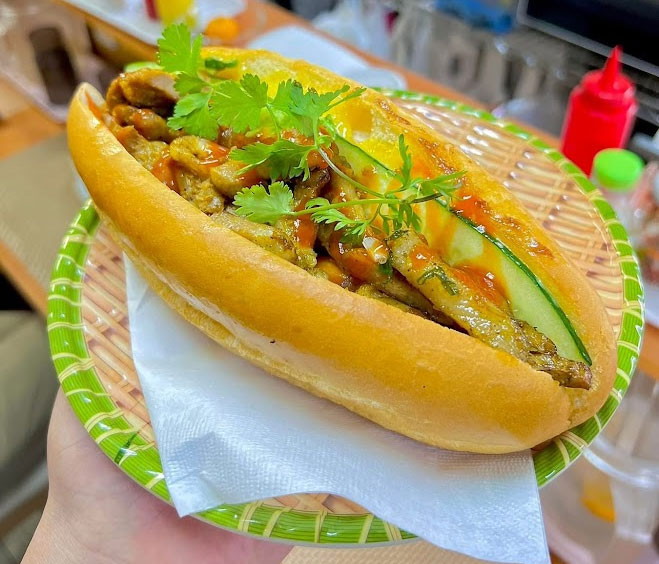 [レバーパテバインミーのイメージ]